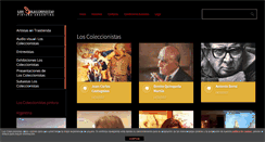 Desktop Screenshot of loscoleccionistas.com